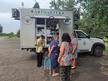 В населенных пунктах Шахтерского округа продолжает работу выездная аптека