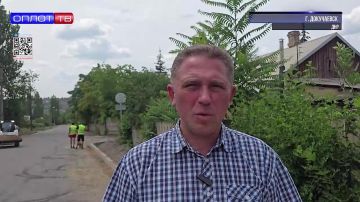 Ремонт дорог в ДНР: в Докучаевске продолжается масштабное обновление дорог в рамках федерального проекта «Безопасные дороги»