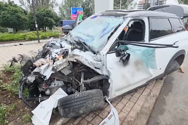 В Донецке пьяный водитель устроил ДТП с тремя пострадавшими