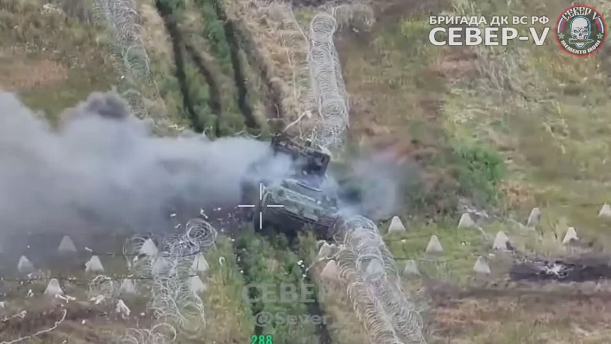 Украинский БТР-4Е уничтожен по дороге на Васютинское под Краматорском