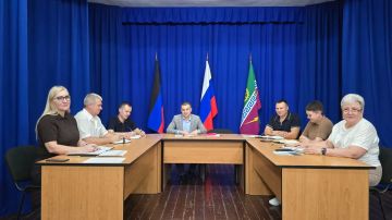 Рабочая неделя в Старобешевском округе началась с постановки стратегических задач