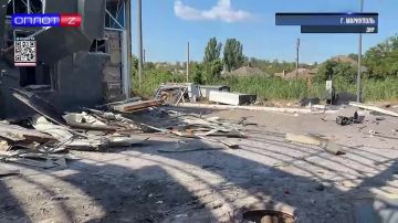 Ночная атака дрона на Мариуполь: уничтожена АЗС