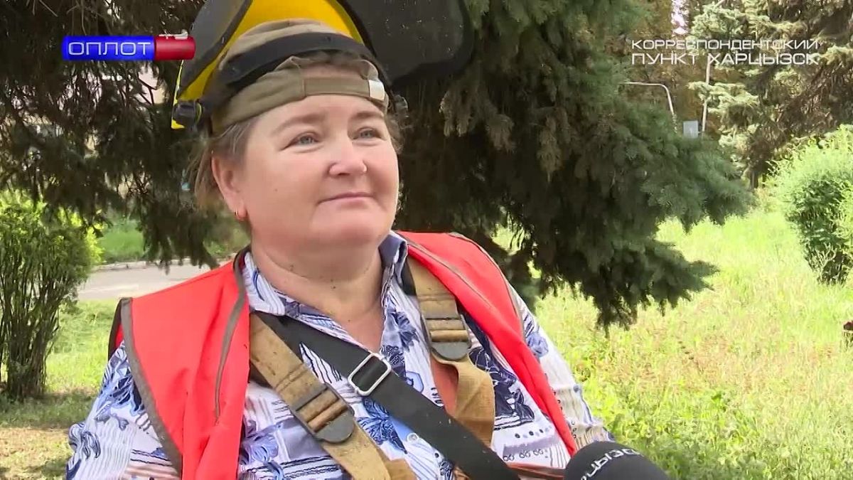 Харцызский травостой – не успевают косить
