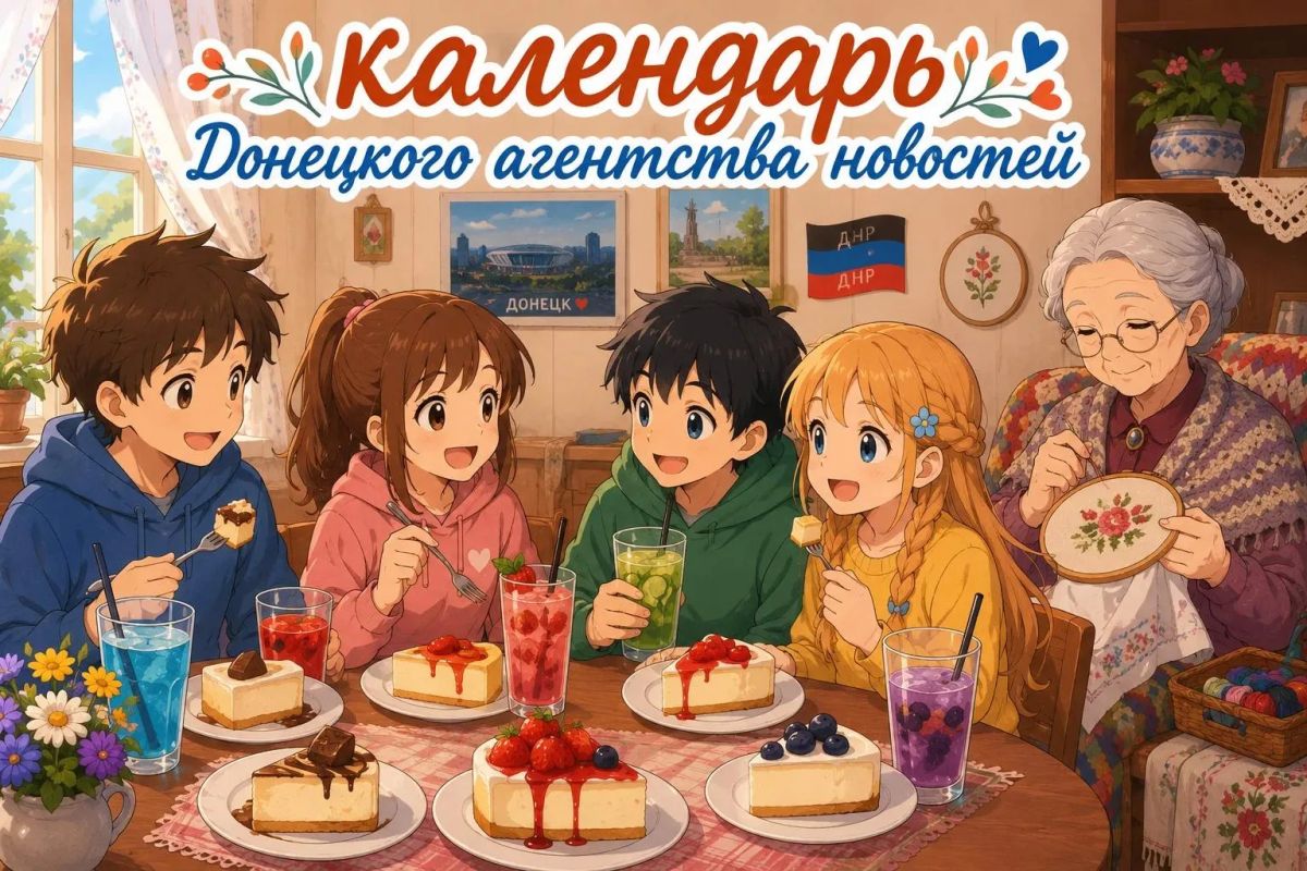 День дружбы, вышивания, цветных напитков и чизкейка
