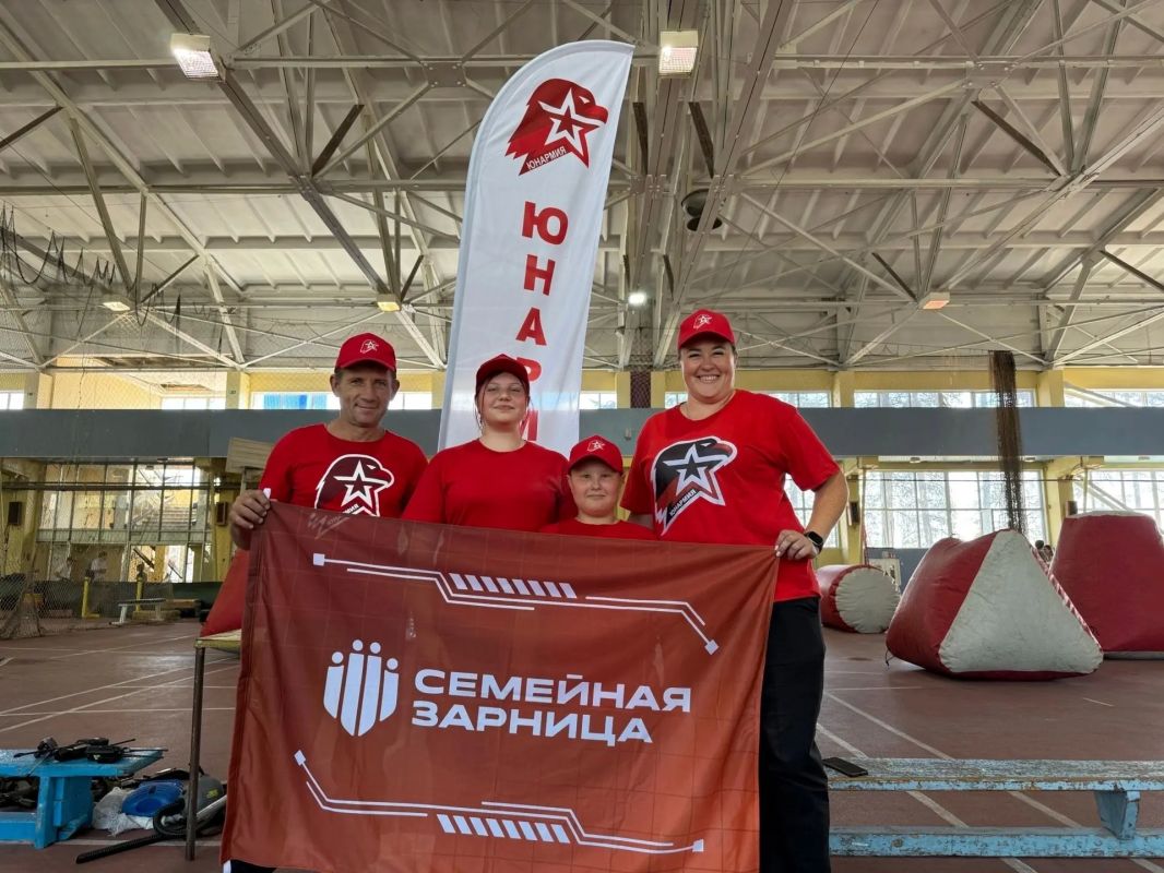 Семья, где служба — это династия: победители «Семейной Зарницы» из Тореза!