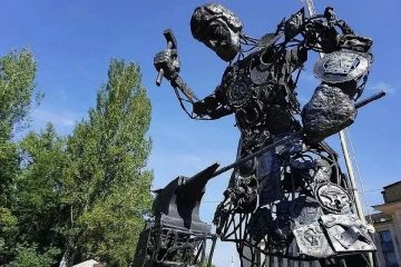 В Парке кованых фигур завершили ремонт арт-объектов раньше срока