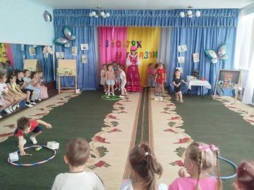 В Детском Саду № 186 было проведено мероприятие "В гостях у сказки Корнея Чуковского"
