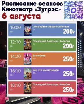Новинки кино 6,7,8,9 августа