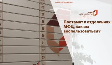 Что такое постамат и как им пользоваться в МФЦ ДНР