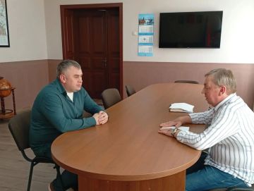 Николай Руппель: Провел рабочую встречу с заместителем Председателя Правительства ДНР Ильей Емельяновым