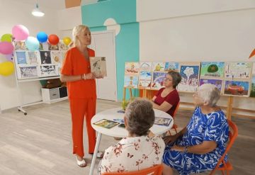В библиотеке им. Г. Х. Андерсена прошло творческое занятие для читателей «серебряного возраста»