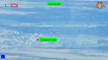 Кадры ликвидации ПВД, позиции и пункта управления БПЛА ВСУ