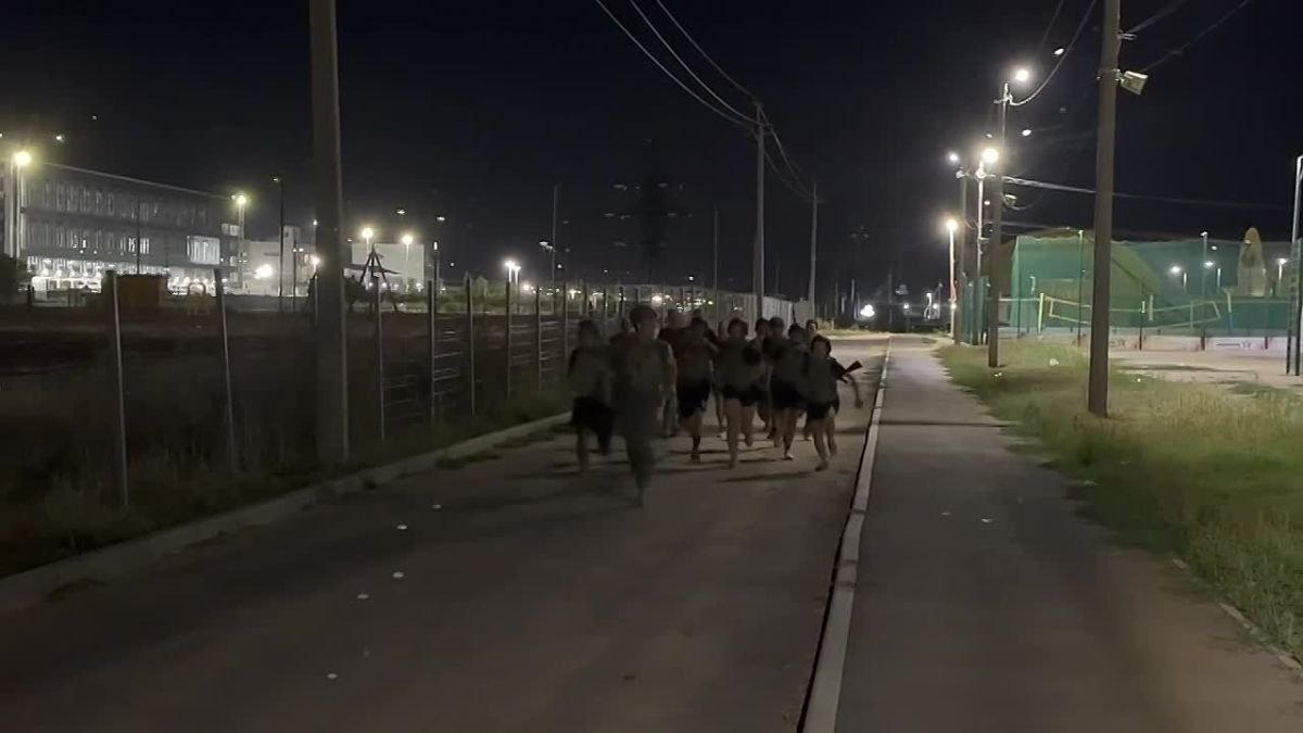 Сборная Центра «ВОИН». Марш Бросок в 10 км