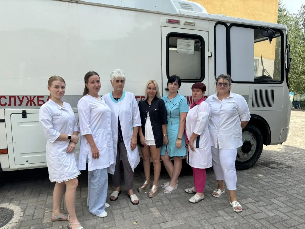 Наталья Великодная: Выездная диспансеризация в организованных коллективах