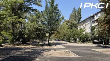 Новый двор для жителей улицы Межевой в Мариуполе