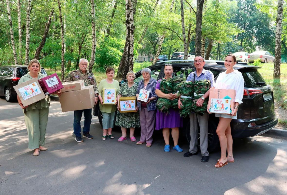 Волонтеры из Алтуфьевского района отправили более 20 тонн гумпомощи в зону СВО