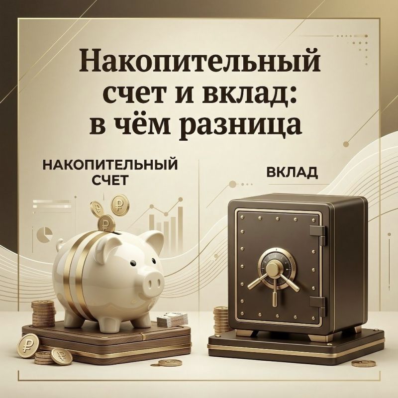 Накопительный счет и вклад: в чём разница
