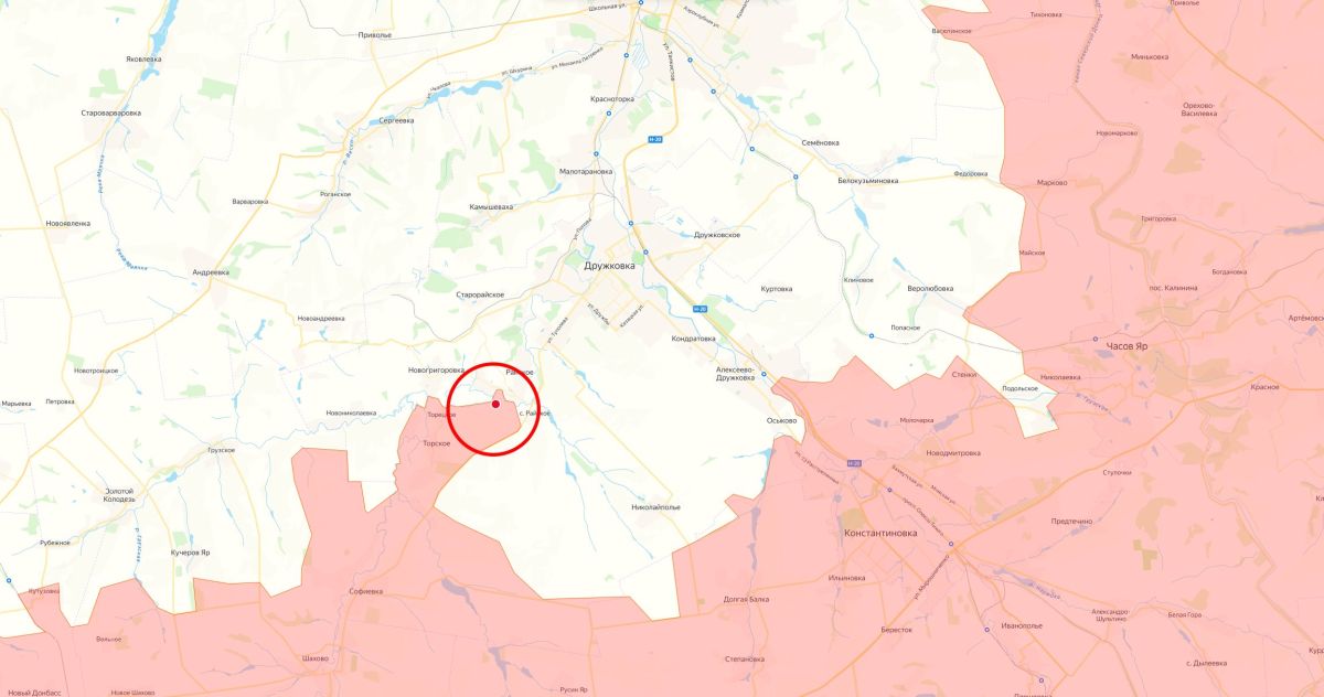 Минобороны России заявило об освобождении населённого пункта Петровка в ДНР на Дружковском направлении