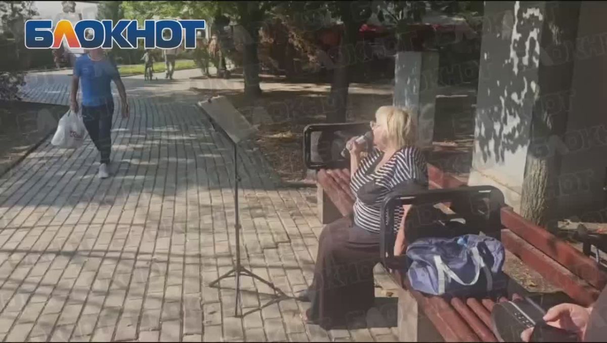 Атмосфера на бульваре Пушкина