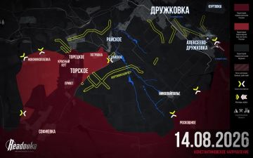 ВС РФ освободили Новониколаевку и расширяют фронт давления на Дружковку — итоговая сводка Readovka за 14 августа