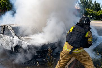 Пятый класс пожароопасности объявлен в центральных районах ДНР с понедельника