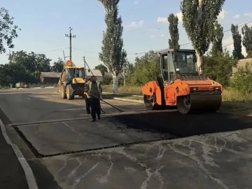В Дебальцево при поддержке Хабаровского края обновляют важные городские магистрали