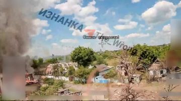 Необычные кадры ОК работы БпЛА "Герань"