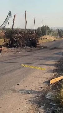 Дороги Дружковки. На данный момент ВС РФ обрубает логистику ВСУ