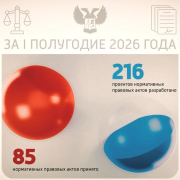 Продолжаем подводить итоги работы МИЗО ДНР за первое полугодие 2026 года