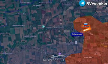 Русская армия освободила Анновку в ДНР, которая непосредственно примыкает к Доброполью