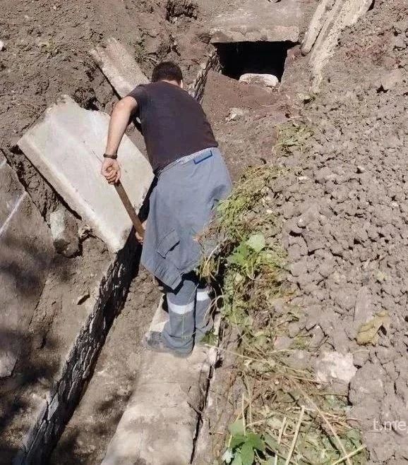 ВЫПОЛНЕНИЕ БЛАГОУСТРОЙСТВА В ДВУХ РАЙОНАХ ГОРЛОВКИ