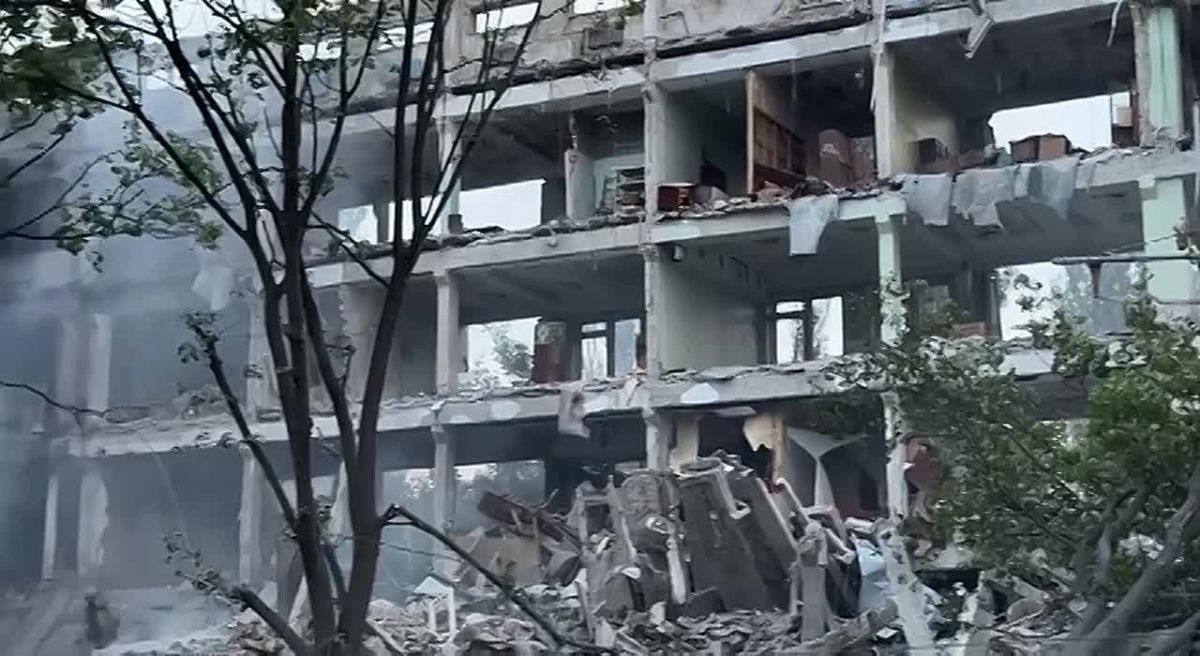 Киевский и Калининский районы Донецка сегодня подверглись массированной атаке