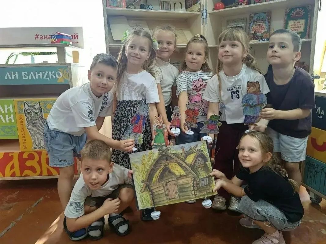 В Харцызской центральной детской библиотеке состоялось открытие лаборатории #ЗнайЧитай