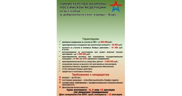 Набор в добровольческие отряды "Барс"