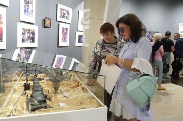 «Металл и картины»: в Донецке посвятили новую выставку парку кованных фигур