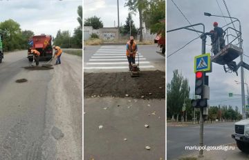 Антон Кольцов: Продолжаем улучшать дорожную инфраструктуру Мариуполя