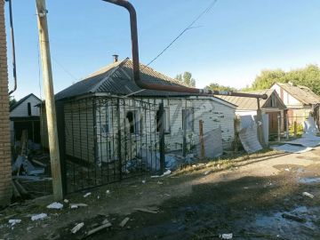 БПЛА ВСУ атаковали жилые дома в Горловке