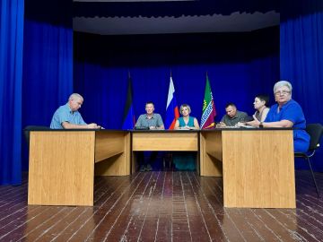 Рабочая неделя в Старобешевском округе началась с постановки стратегических задач