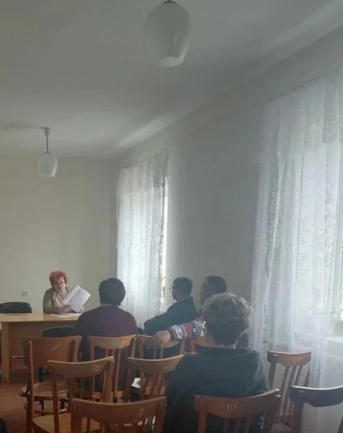 Начальник Кутейниковского территориального отдела Светлана Токарева встретилась с населением пгт Войковский