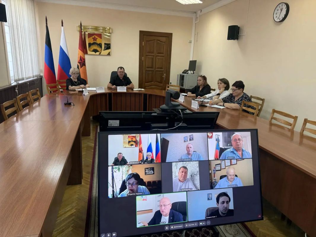 Александр Шатов: В Шахтерске провели заседание Штаба по вопросам охраны здоровья граждан