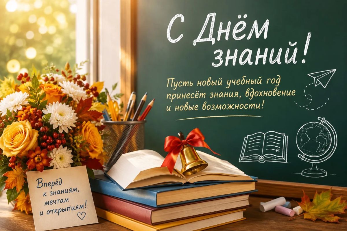 Лариса Толстыкина: С Днем знаний и началом нового учебного года!