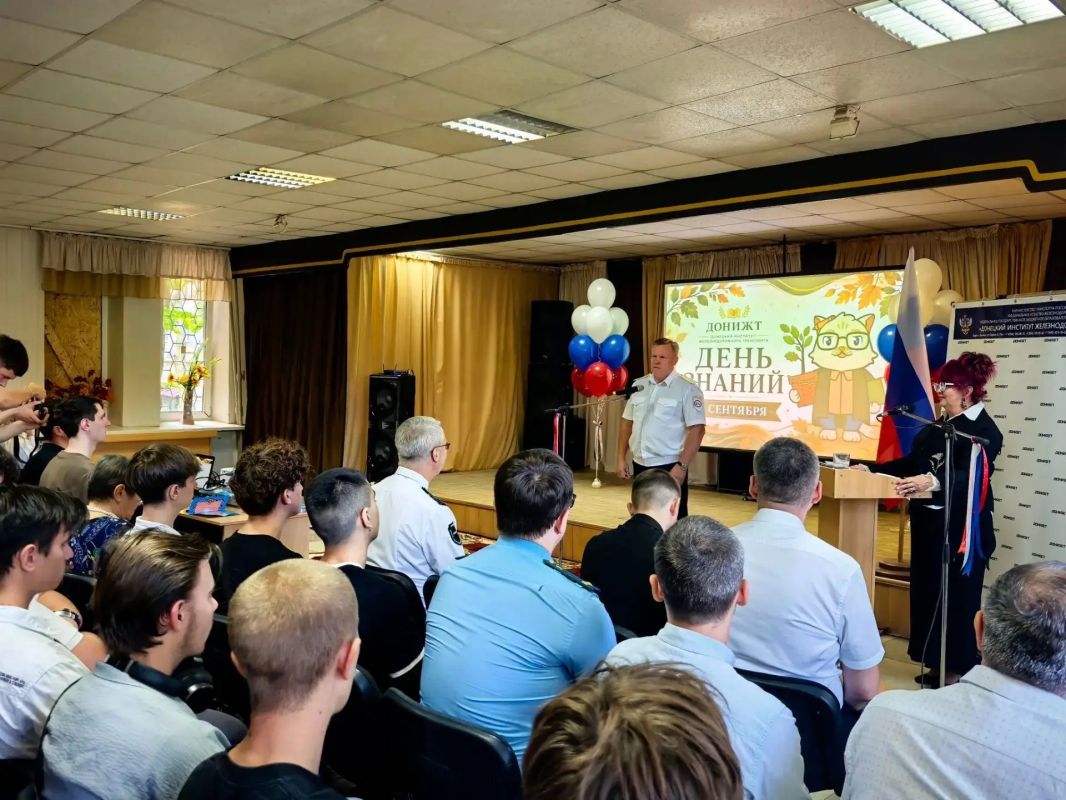 Старт нового учебного года для будущих железнодорожников
