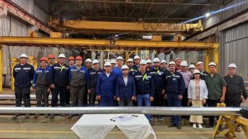 Донецкий завод высоковольтных опор обретает новую жизнь