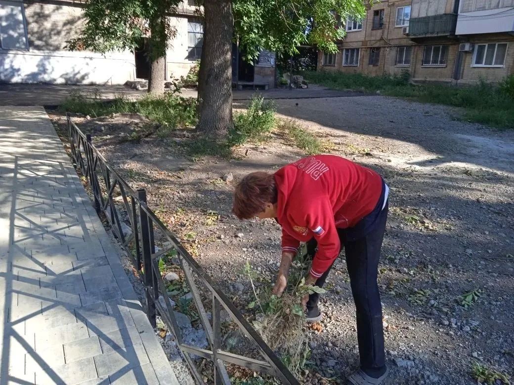 В Червоногвардейском районе прошла акция «Маленькие добрые дела», цель которой — сохранить и поддержать комфортную городскую среду