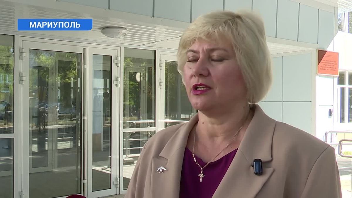 Олег Трофимов: Мариупольская школа №38 вновь открывает двери для учеников