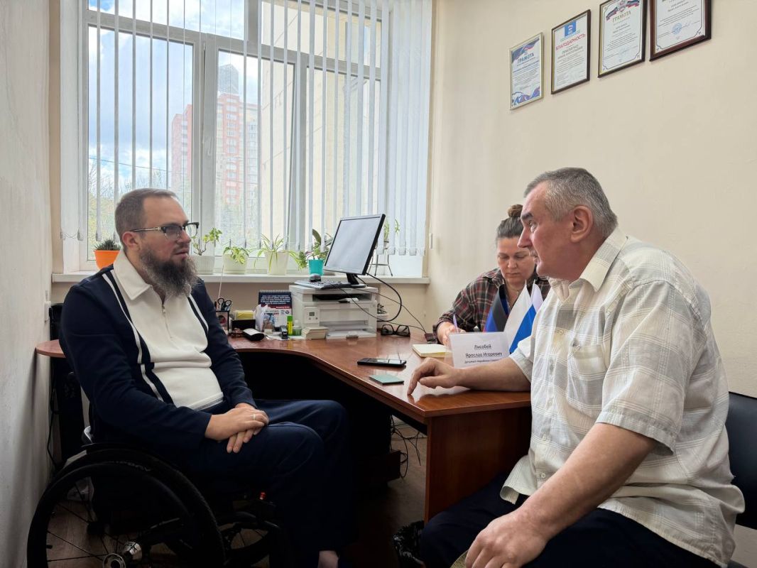 Сегодня, 7 сентября, депутат Народного Совета ДНР Ярослав Лисобей провел очередной прием граждан