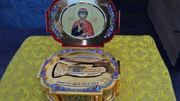 Мощи Дмитрия Донского доставили в храм на Саур-Могилу в ДНР
