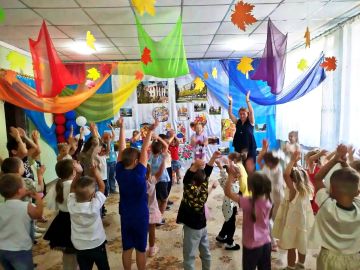 Праздник «День знаний» прошёл в детском саду «Чайка»