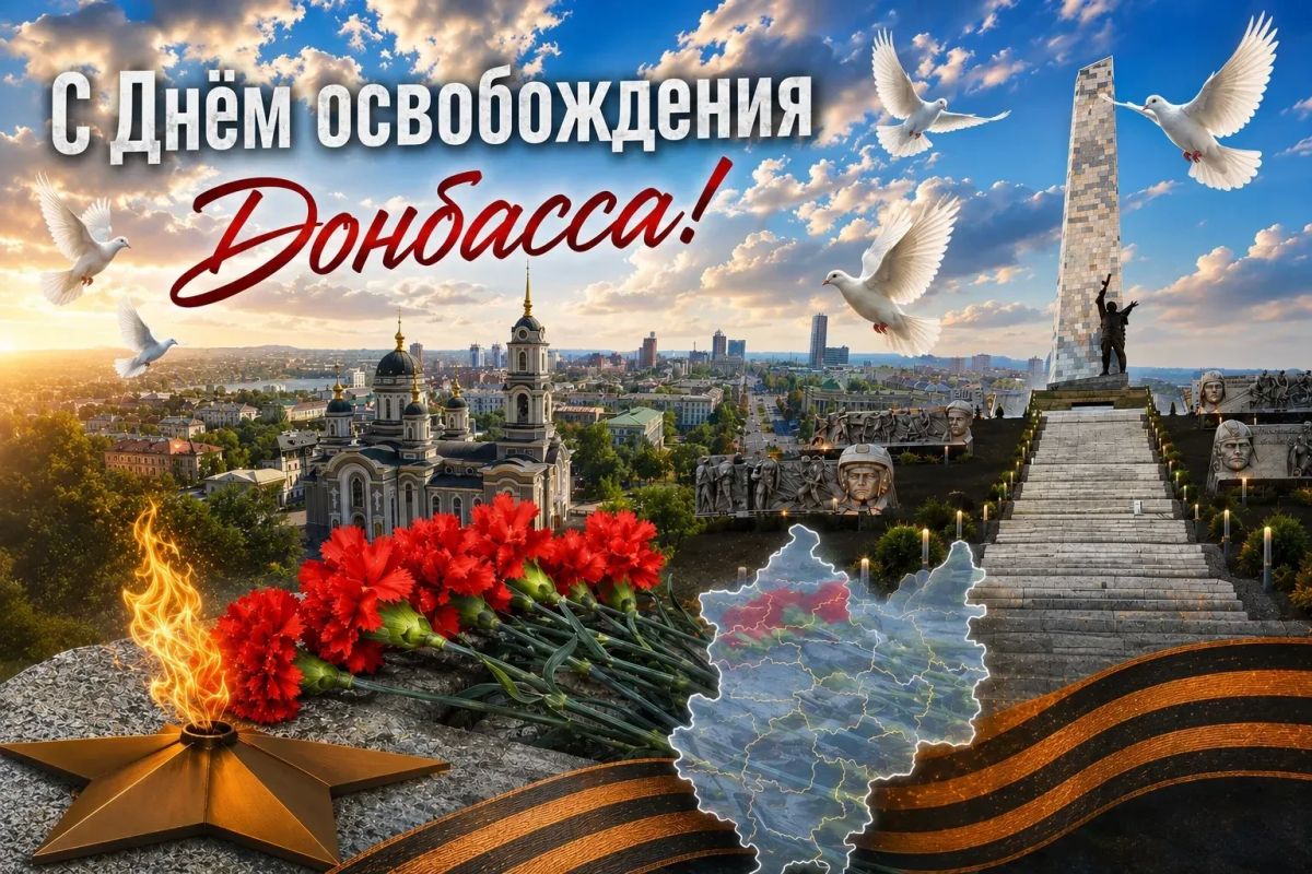 Дорогие макеевчане!. Сегодня мы вспоминаем день, который навсегда вписан в историю нашего края, – 83-ю годовщину освобождения Донбасса от немецко-фашистских захватчиков
