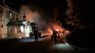 Николо-Васильевский монастырь в ДНР вновь подвергся украинскому обстрелу